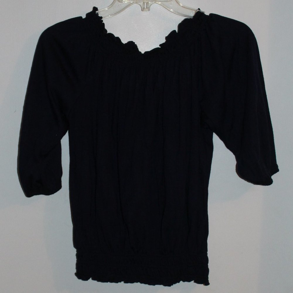 Red Camel Draw String Top Navy - Picture 2 of 3